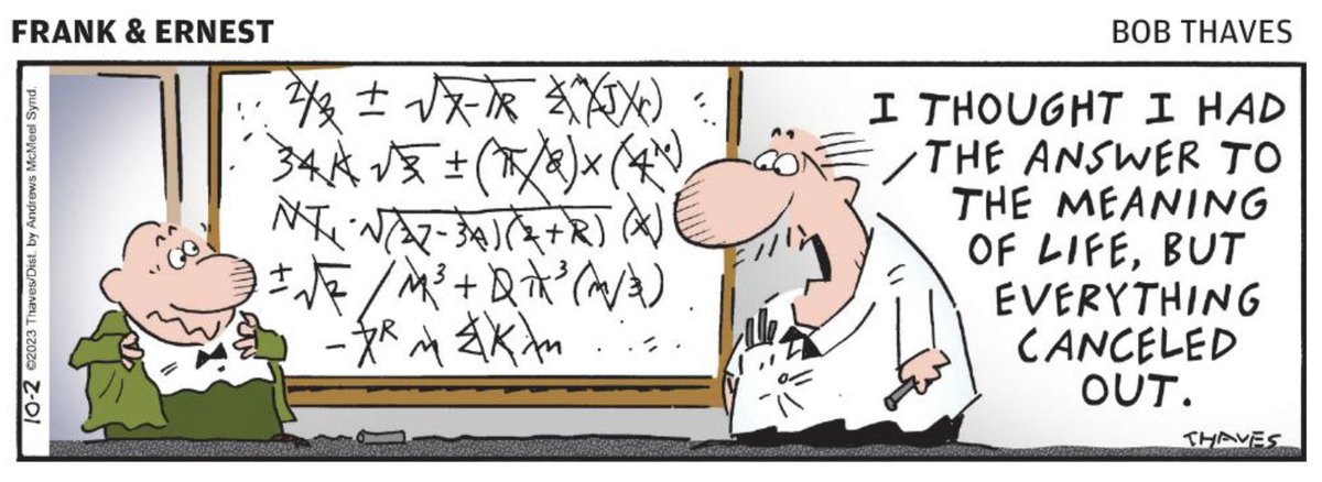 LennyVerMaas's tweet image. A math comic to begin your day.  #mathiseverwhere