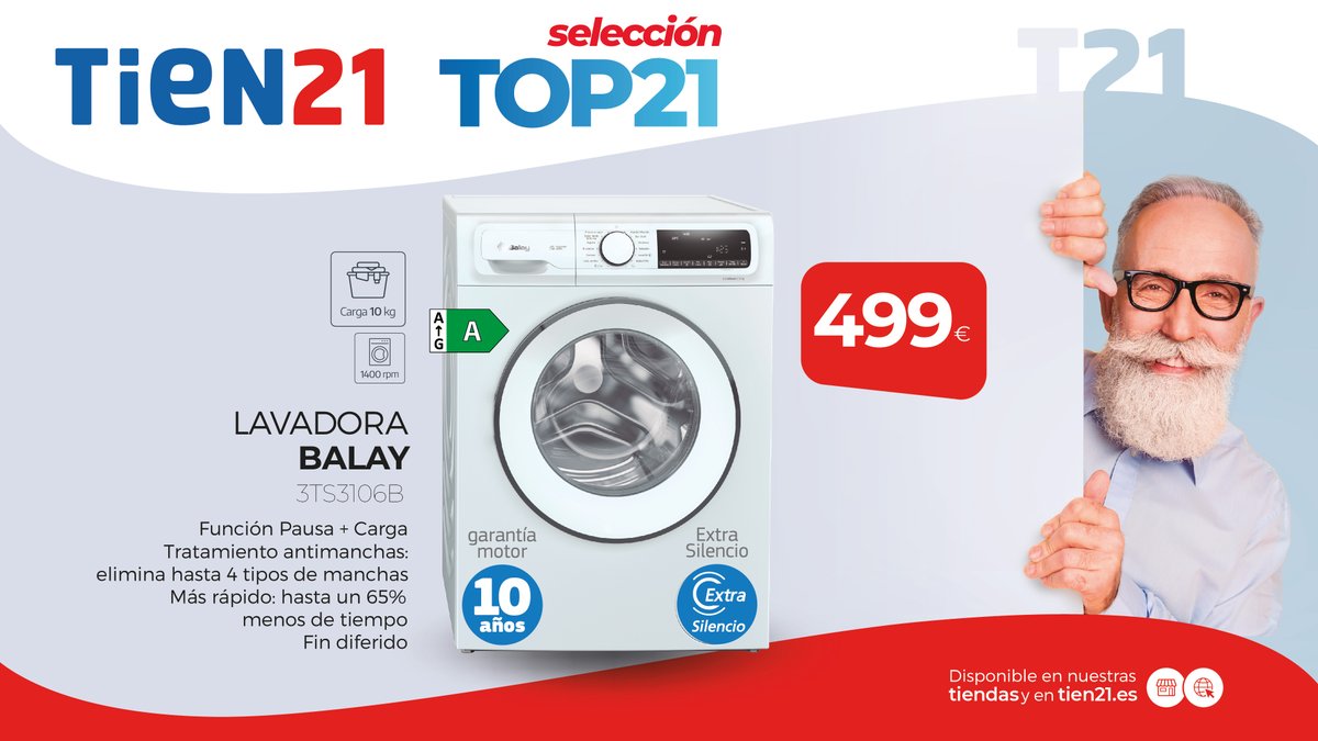 ElectroBroseta's tweet photo. ¡Grandes #ofertas y #promociones de #electrodomésticosBroseta #Tien21 en #lavadoras y #secadoras para este mes de #octubre! 😉 https://t.co/fzE0bK54ff