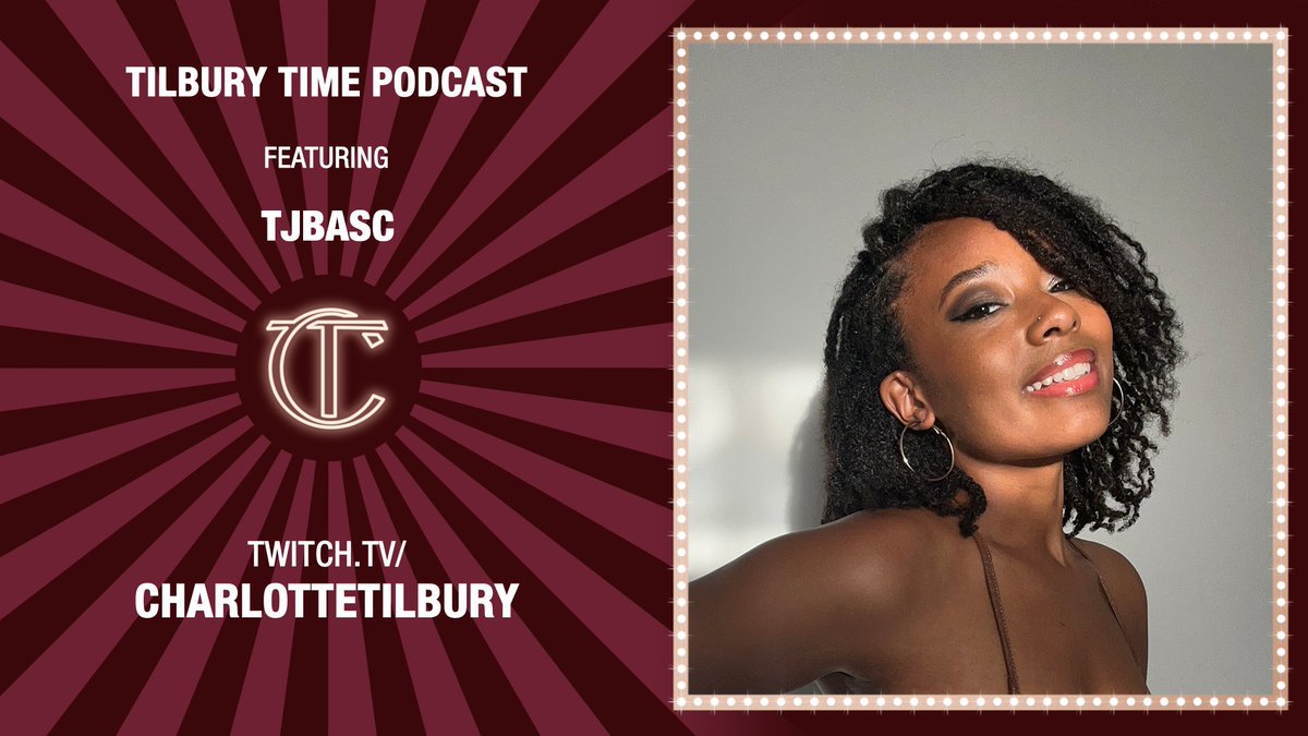 ✨ANNOUNCEMENT✨

So excited to be a guest for the Tilbury Time Podcast segment on the Charlotte Tilbury Twitch Channel!! 🥰

Catch me over on: twitch.tv/charlottetilbu… from 3pm BST tomorrow! 🥳💕