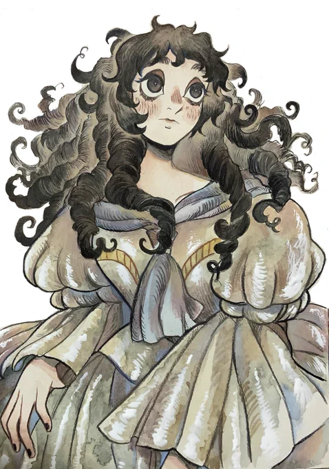 Queen watercolor 