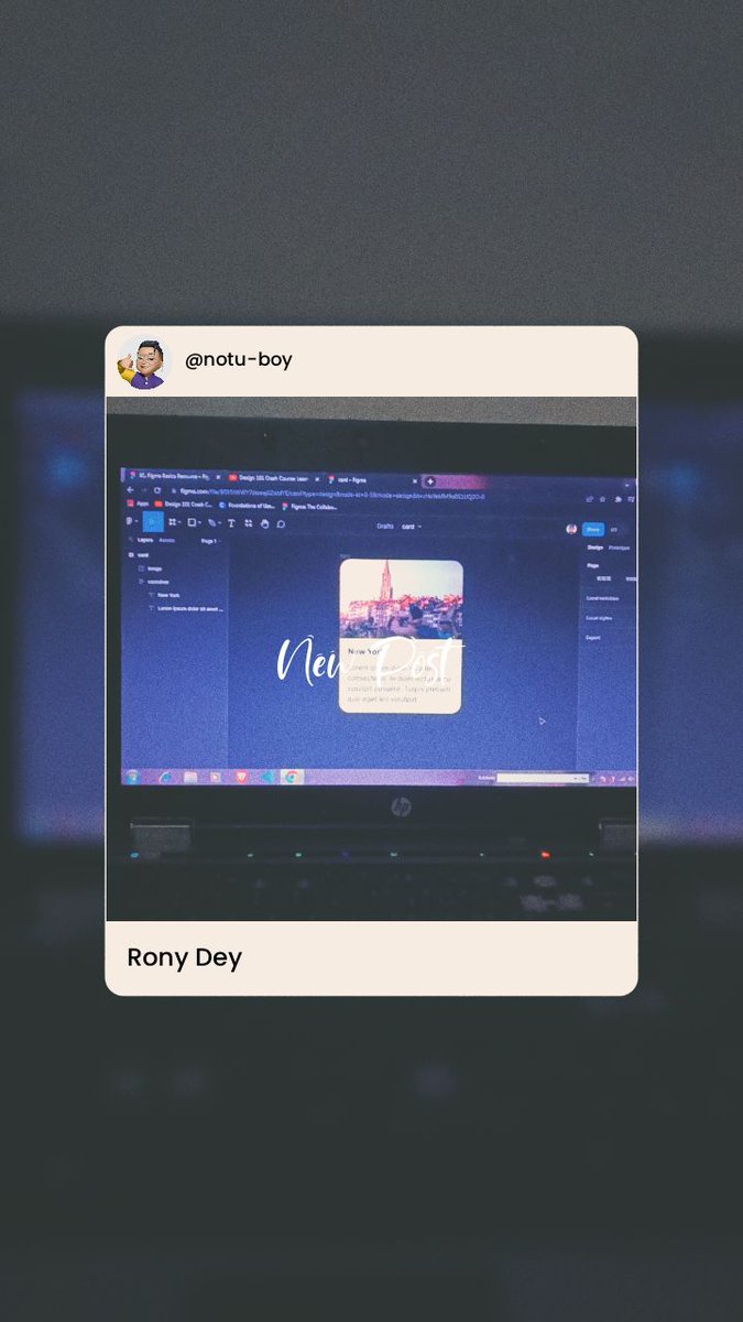 Raynix401's tweet photo. Day 02 of #uxdesign  .. today i learnt a lot of things ....toolbar, pen tools , side bar , prototype , components , Boolean ,frames , plugins ...it was so fun https://t.co/DZuiDj9Rtx