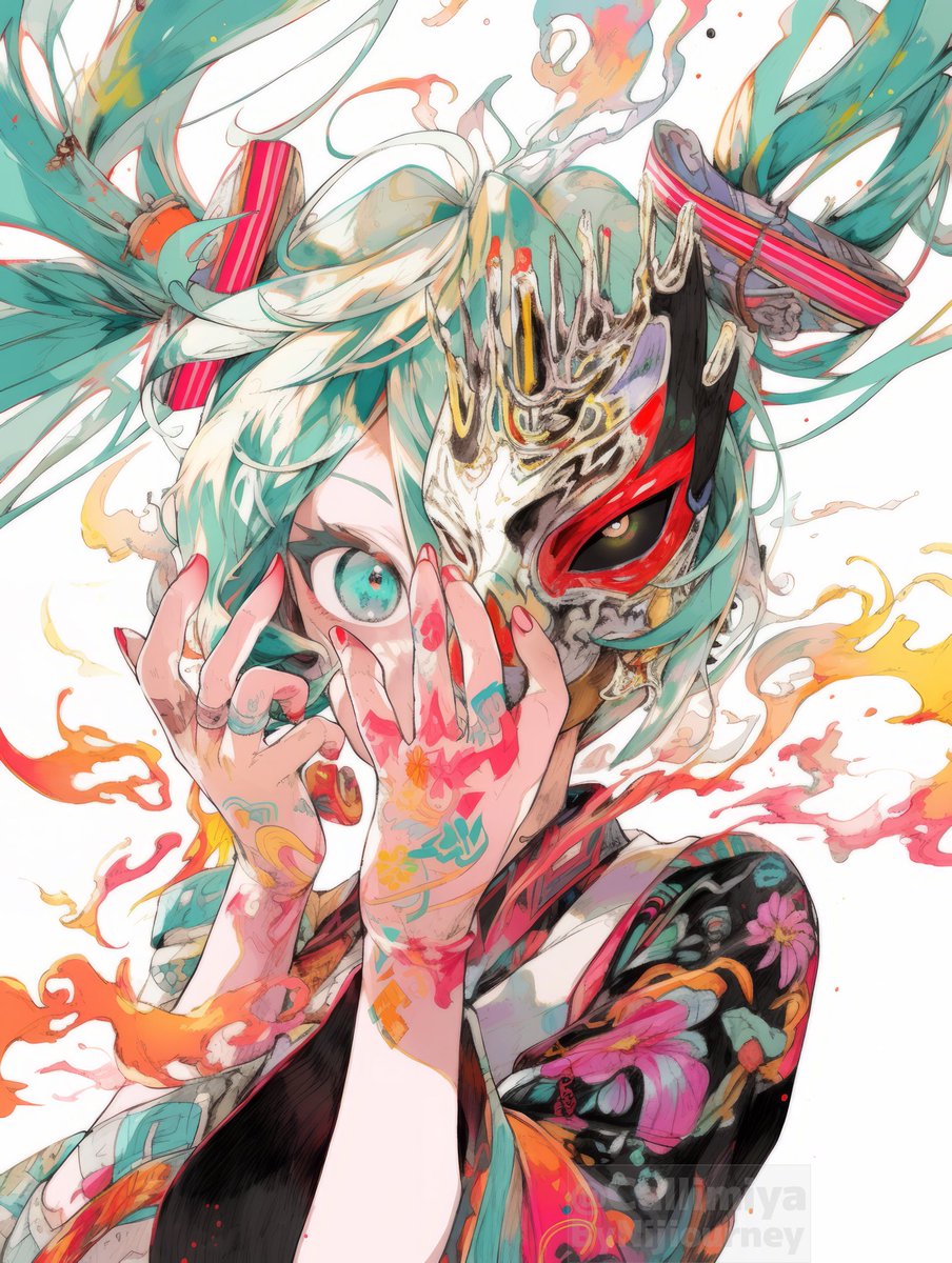 Callimiya's tweet photo. 霊言隷属、初音ミクさん https://t.co/2ZVhnDCtz6