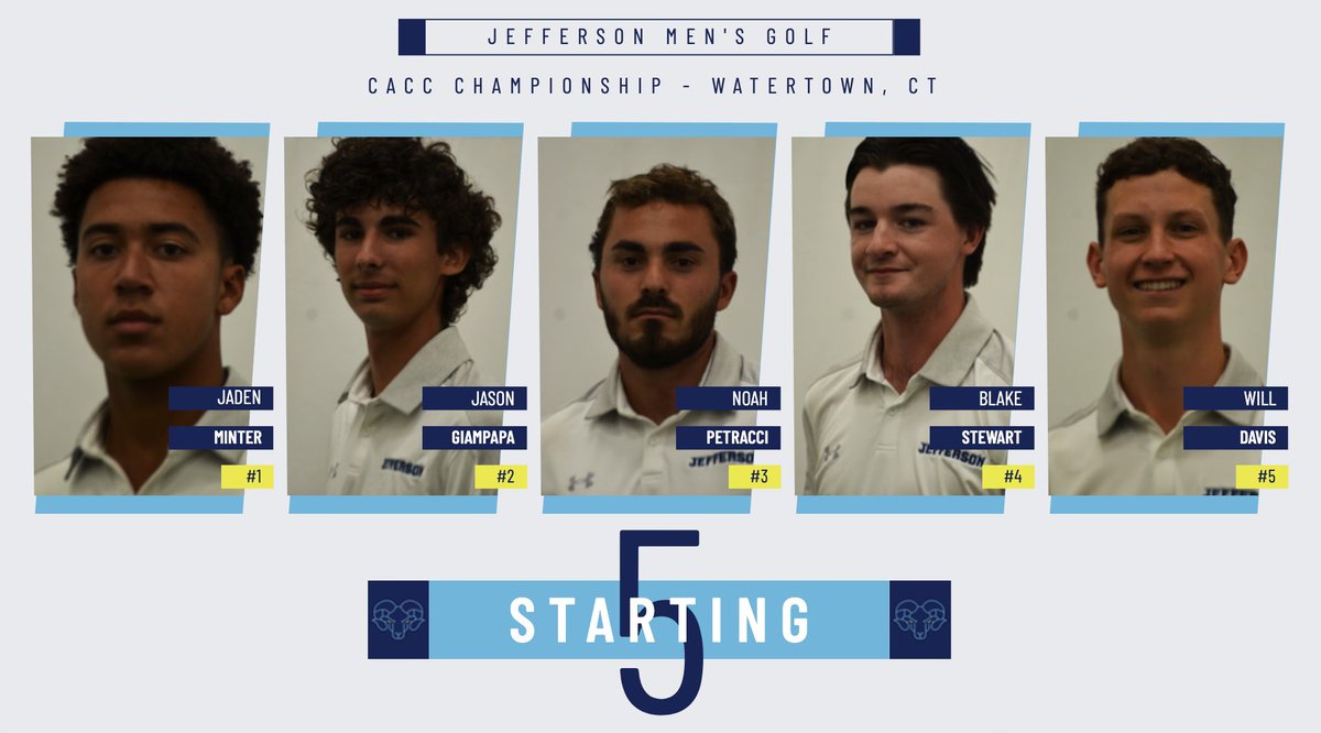 Jefferson University Golf tweet media