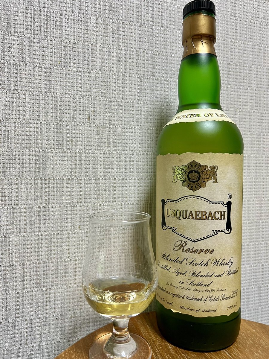 KnskFjmt's tweet image. 今夜は久々にウシュクベ。
モルトの主張が強くてうんま。
#usquaebach #twlc #xwc