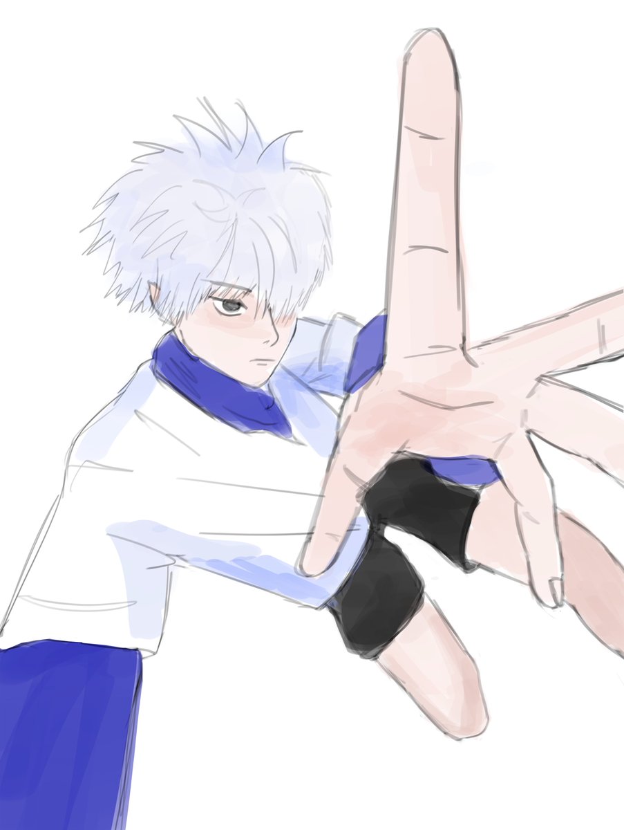qsakuta's tweet photo. wip @heiqi128 

#hxh #killua https://t.co/VwtI1iS4D8