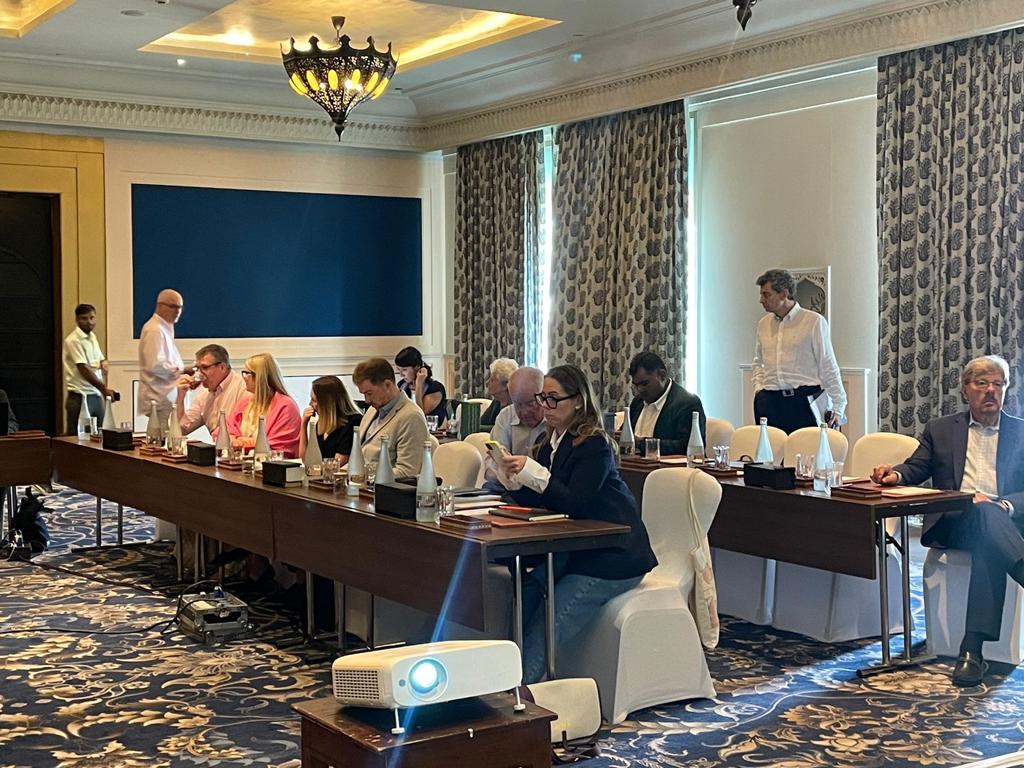 GJEPCIndia's tweet photo. DAY 2 CIBJO PRE-CONGRESS KICKSTARTED ON A GRAND NOTE
Excitement fills as CIBJO Pre-Congress'23 begins, paving the way for an amazing start to the highly anticipated CIBJO Congress'23. Brace yourself for an incredible journey beginning on Oct 3, 2023, at Fairmont, Jaipur

#CIBJO https://t.co/XXaVmxgoe2