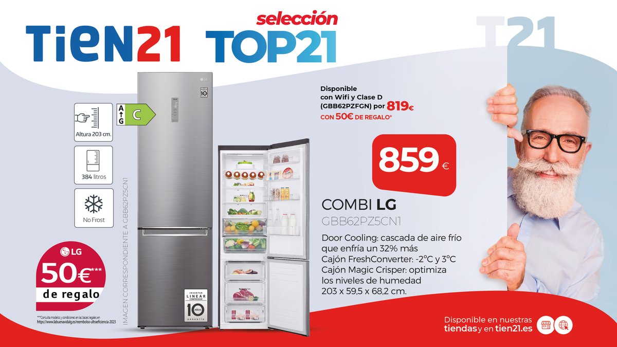ElectroBroseta's tweet photo. ¡Grandes #ofertas y #promociones de #electrodomésticosBroseta #Tien21 en #frigoríficos para este mes de #octubre! 😉
.
.
.
#neveras https://t.co/FxpKsniYIO