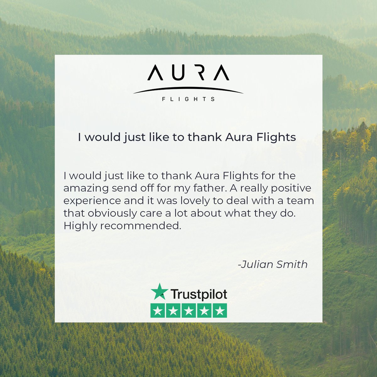 ashes_in_space's tweet photo. Julian left a 5-star review of our memorial service after his father's send-off in space 💫
#spaceburial #ashesinspace https://t.co/R2FfrnokxO