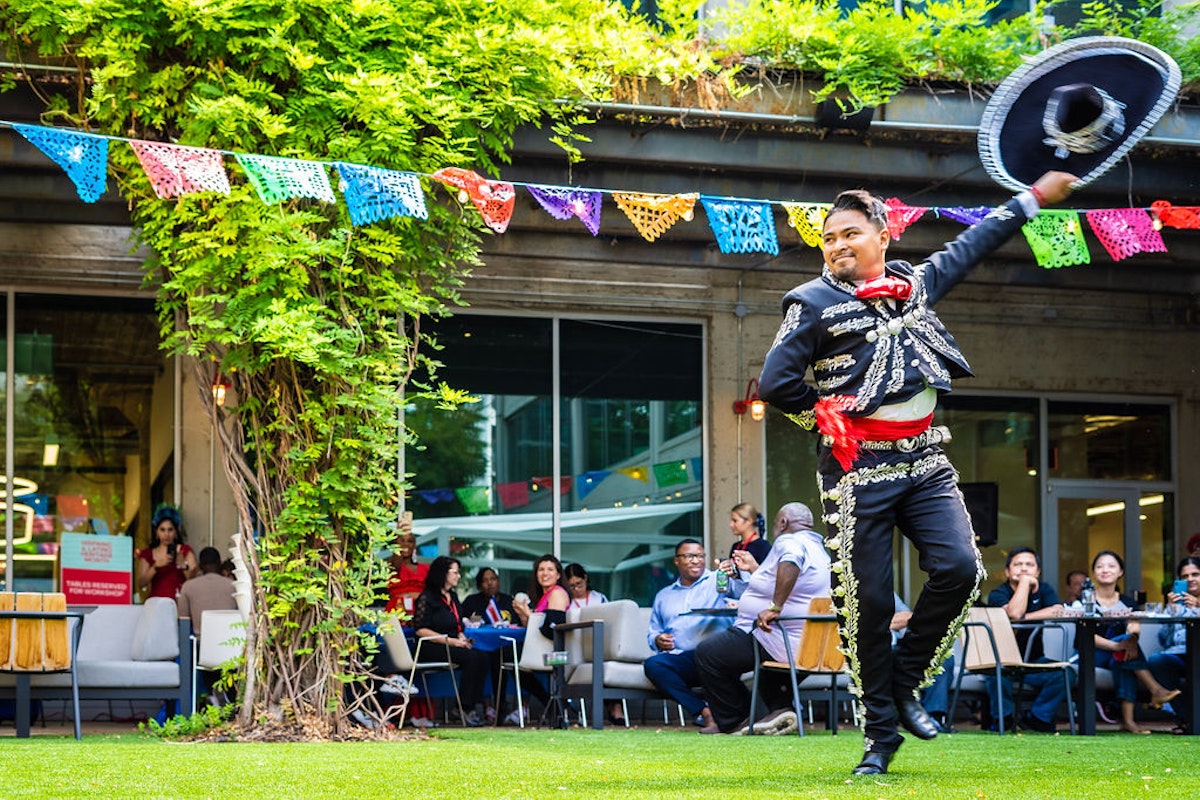 csigley23's tweet photo. This month, we’re honoring the vibrant culture of Hispanic and Latino communities. Check out how we celebrated at our Dallas HQ! https://t.co/6islVZyfaK