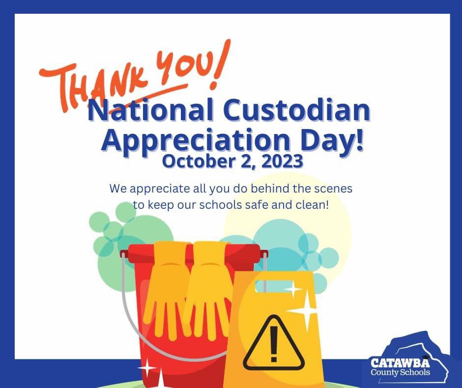 Join us in thanking some of our unsung heroes on their day! Thank you for keeping our buildings clean and making us shine! #nationalcustodianappreciationday2023
