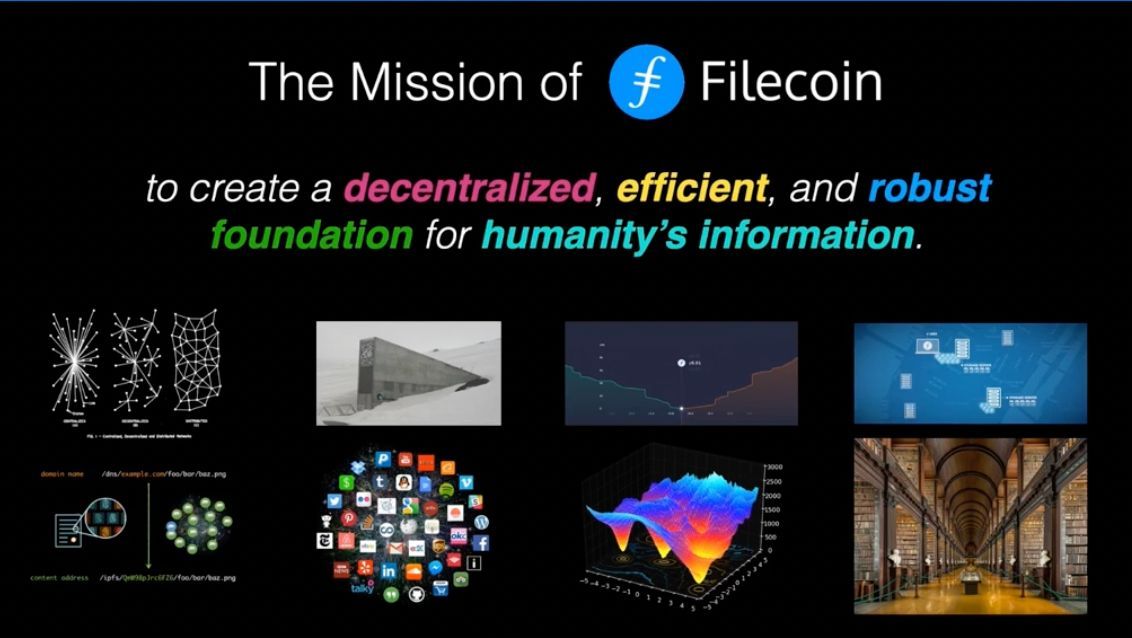 FilFoundation's tweet photo. The Mission of the Filecoin network:
to create a decentralized, efficient, and robust foundation for humanity’s information.
Learn what all these different elements mean in @juanbenet’s recent talk at #FILDevSummit23
📺: https://t.co/0AhkUDgS2s https://t.co/QEvLeQdg6x