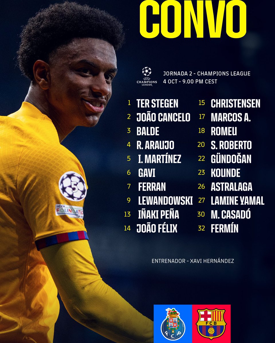 🔴🔵قائمة الفريق المُسافرة لـ البرتغال لمواجهة بورتو ..