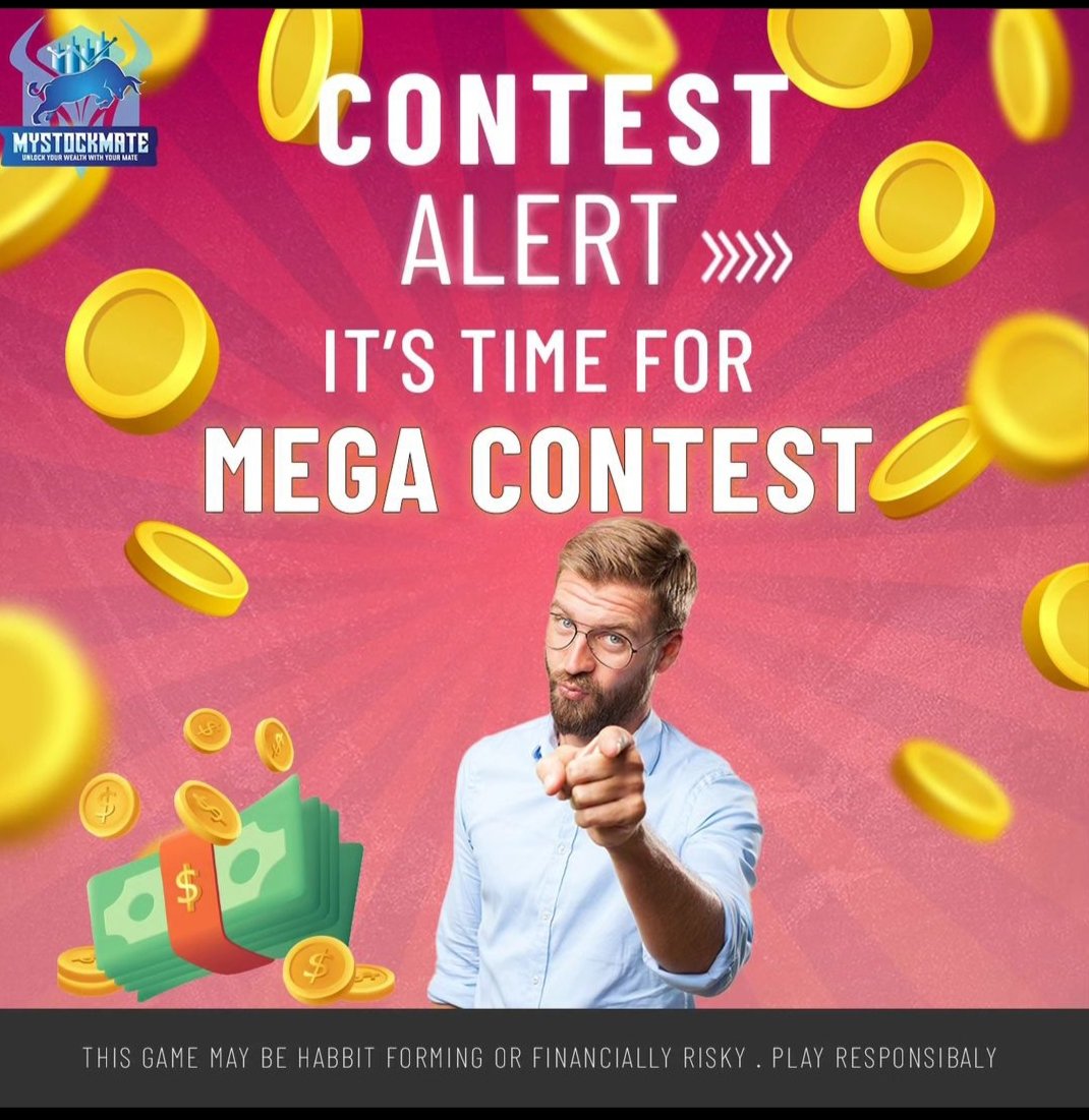 Mystockmate's tweet photo. Hurry up guy's...Just a few hours left for Mega contest... Download MystockMate from Google playstore and join the mega contest with winning exciting prizes .
https://t.co/1GO49ItUeq
#Leotrailer 
#CasteCensus 
#VeerPahariya #ICCWorldCup2023
#bbtvi #nifty50 https://t.co/SGu52kiOHJ