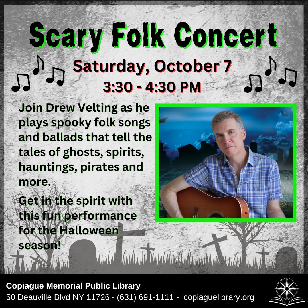 CopiagueLibrary's tweet image. Sign up today!
bit.ly/ScaryFolkConce…