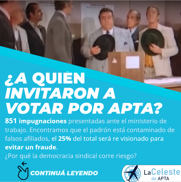 laCELESTEdeAPTA's tweet photo. Vía: https://t.co/RkgLC0cz7E

Ver: https://t.co/XiwUYUy0JO

https://t.co/oQqdduQu4a

#VotaCeleste #VotaCompañeros #EleccionesAPTA https://t.co/Eqh9zRCyBx