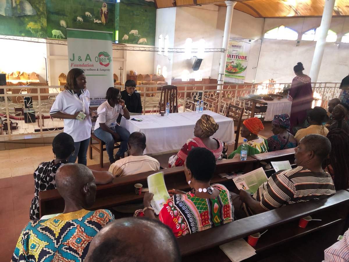 JAOBEN4's tweet photo. #InternationalDayofOlderPersons: Sensitization on good nutrition and free screenings for chronic non-transmissible diseases and non-communicable diseases like high blood pressure and diabetes for the elderly by the wellness center of the J&amp;A Oben Foundation #Jnaobenfoundation https://t.co/6RIur3AseD
