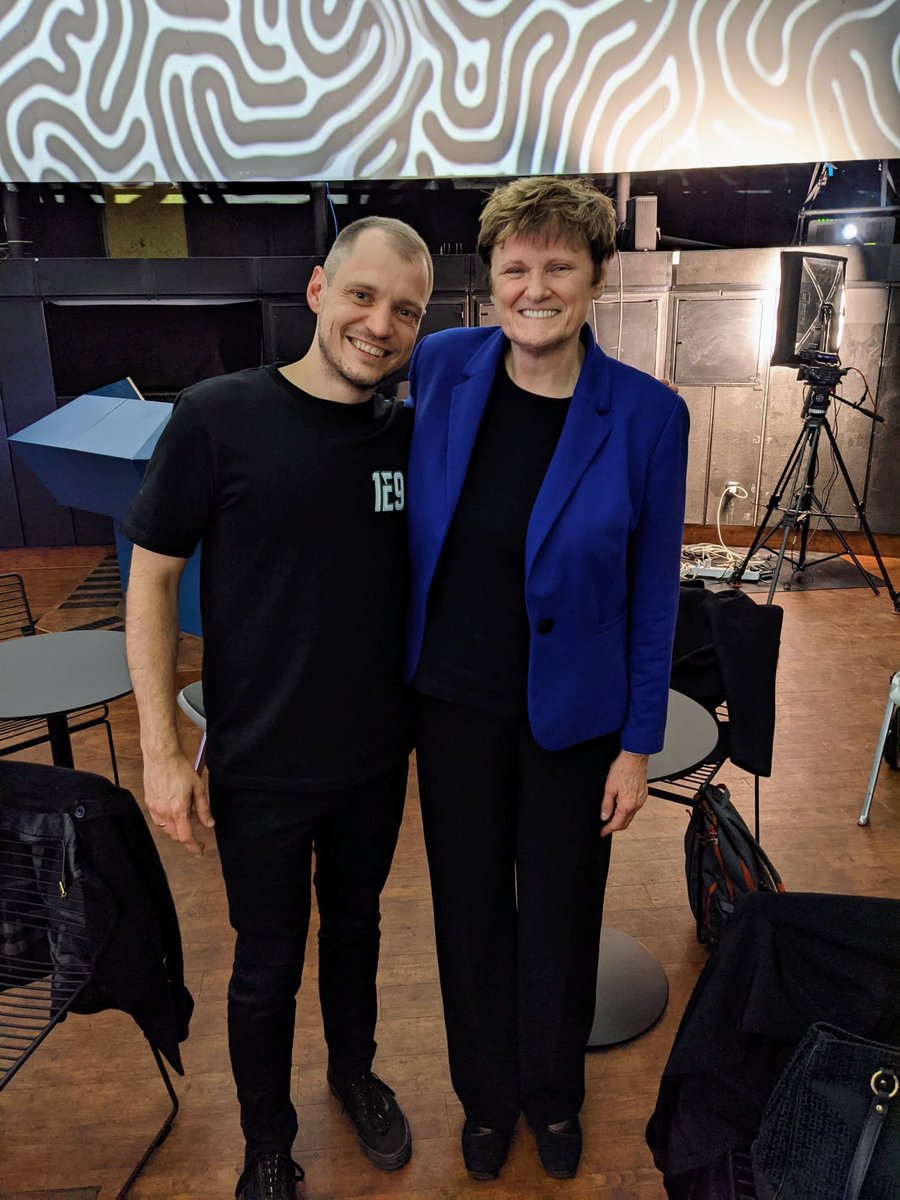 Congratulations to mRNA pioneer Katalin Karikó <a href="/kkariko/">Katalin Kariko</a>, one of the two new laureates of the #NobelPrize in Medicine, together with Drew Weissman. Had the pleasure and honor to interview and meet her at our <a href="/1E9tech/">1E9</a> conference in 2021!