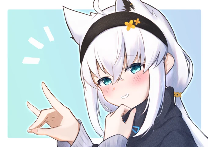 KAWAII  #絵フブキ