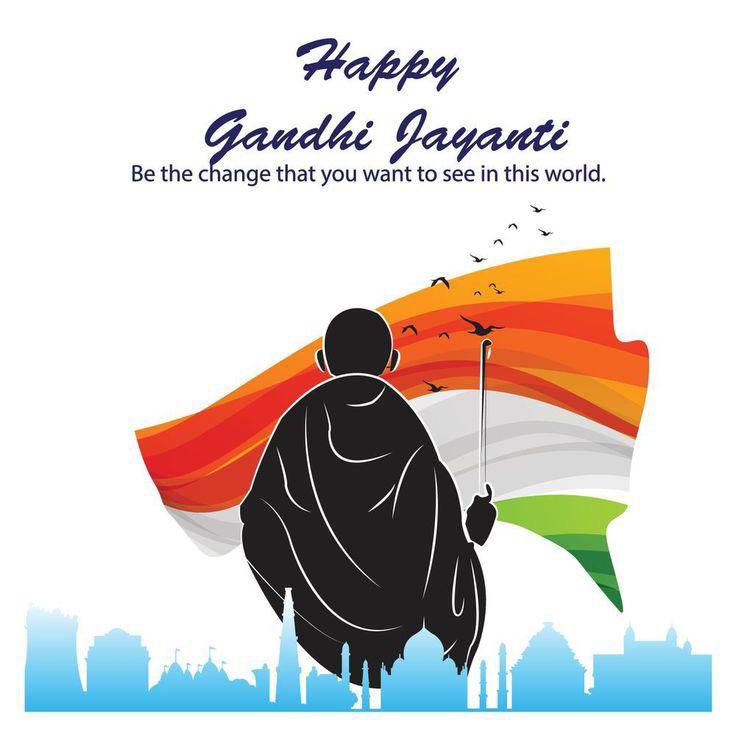 SHEOWS's tweet photo. Let's celebrate the timeless wisdom of Mahatma Gandhi and his enduring legacy of truth, non-violence, and justice. 🙏🕊️ 
#GandhiJayanti #MahatmaGandhi #LegacyOfPeace https://t.co/DSi3X0nV3z