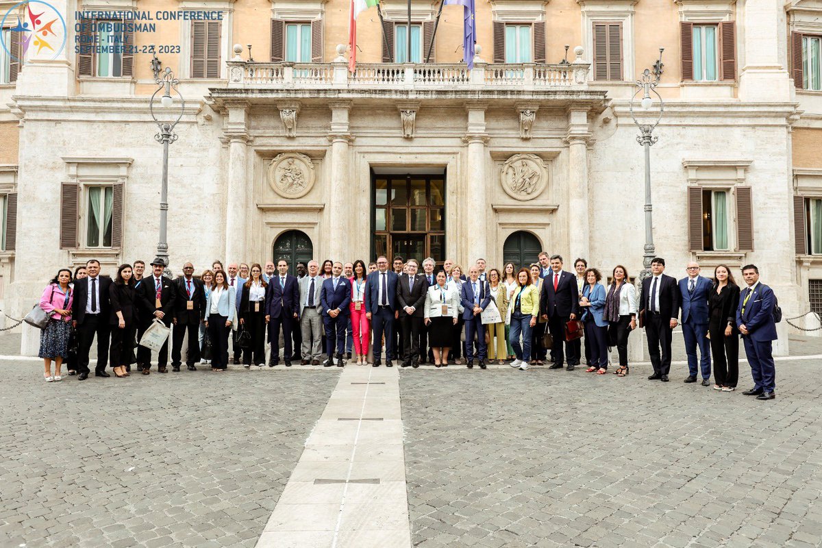 danilogiurdanel's tweet photo. Ombudsman of Sindh 🇵🇰 Mr. Ajaz Ali Khan has participated to the International Conference Of Ombudsmen held in Rome and organized by @marinofardelli 🇮🇹 https://t.co/iqXhCR6yH1