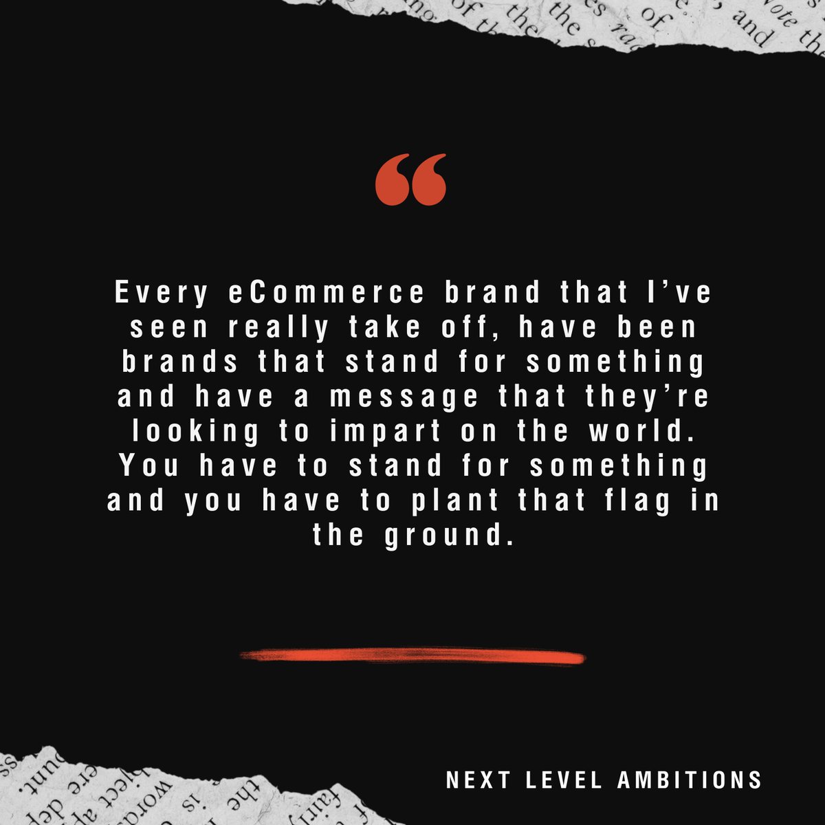 nextlvlambition's tweet photo. 🔍 What does your brand stand for? And why is that so crucial to your growth potential? We’re breaking it all down in Episode 26 of the Scaling Uncensored podcast.

https://t.co/XVex6QwJTv

#ecommercepodcast #influencermarketing #ecommerce https://t.co/TMlxCG9m9k