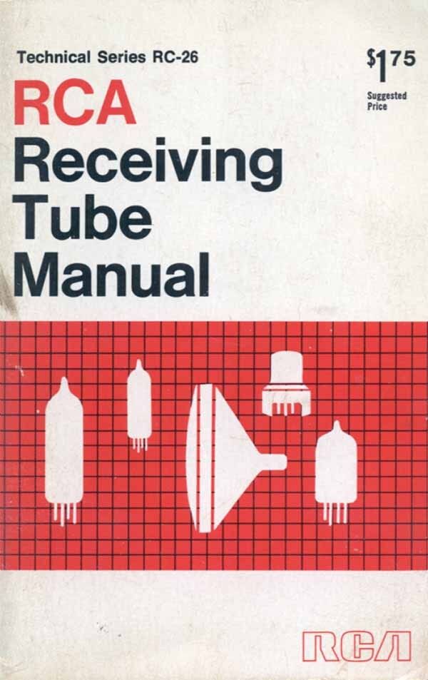 techellia's tweet photo. The RCA Receiving Tube Manual RC-26, published in 1968 download from here https://t.co/rchmMUjoRj https://t.co/Sgof9m8mdk