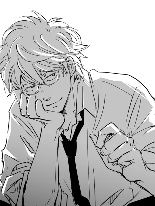 銀八いっぱい描いたなあ アニメどんなんだろ
