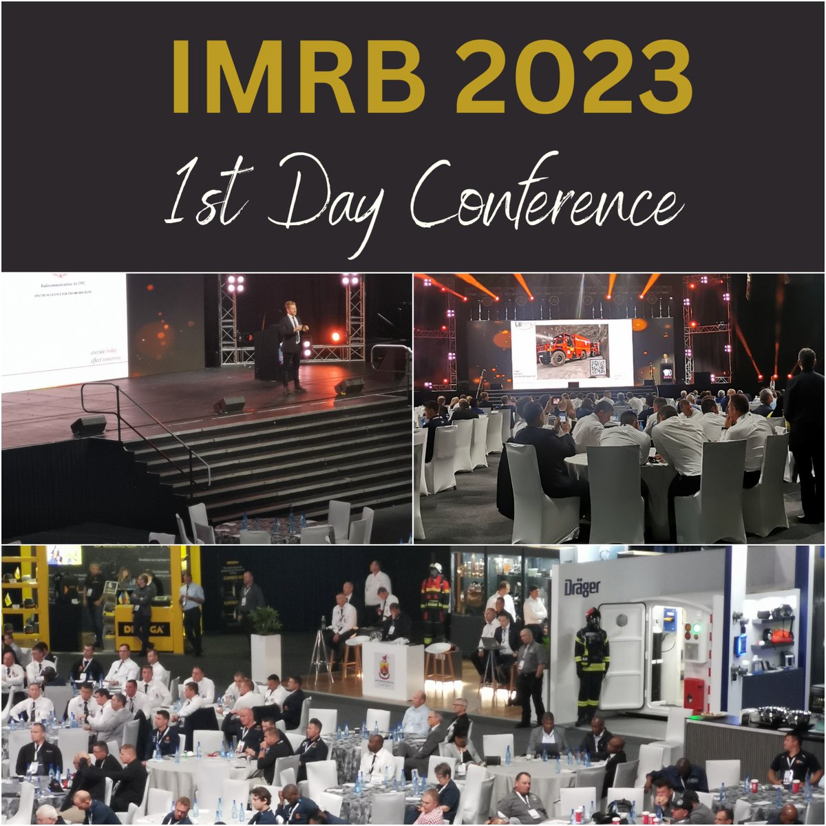 First day conference vibes with an incredible group of professionals! #minesrescue #IMRB2023 #IMRB #IMRBConference