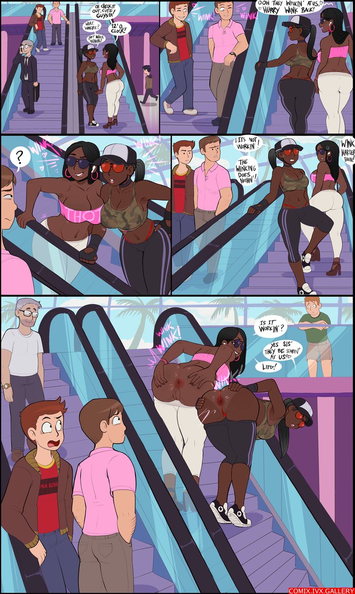 ShadbaseComics's tweet photo. Shadbase Girls Show Their Anuses To Young Men (Black Female Version) https://t.co/Qw6Lvemc0O