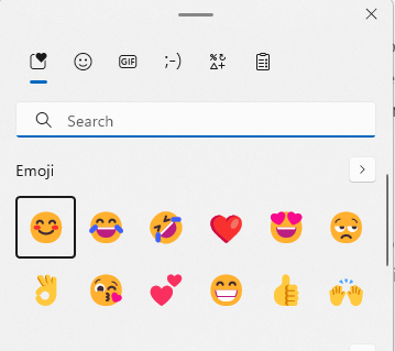 Windows has a built-in Emoji keyboard.  How do you access it?  Just hit [WINDOWS KEY] + [PERIOD]

gadgetmates.com/how-to-access-…