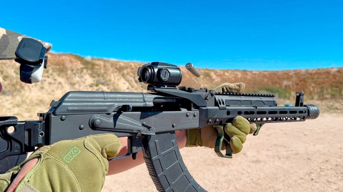 WeLikeShooting's tweet image. AK Mods are life! Rocking that WASR-10 today. What AK mod can you not live without? #AKLife #GunMods

Optic: @SwampfoxOptics Raider
Accessories: @JMACCustoms
Gloves: @Ironclad_gloves