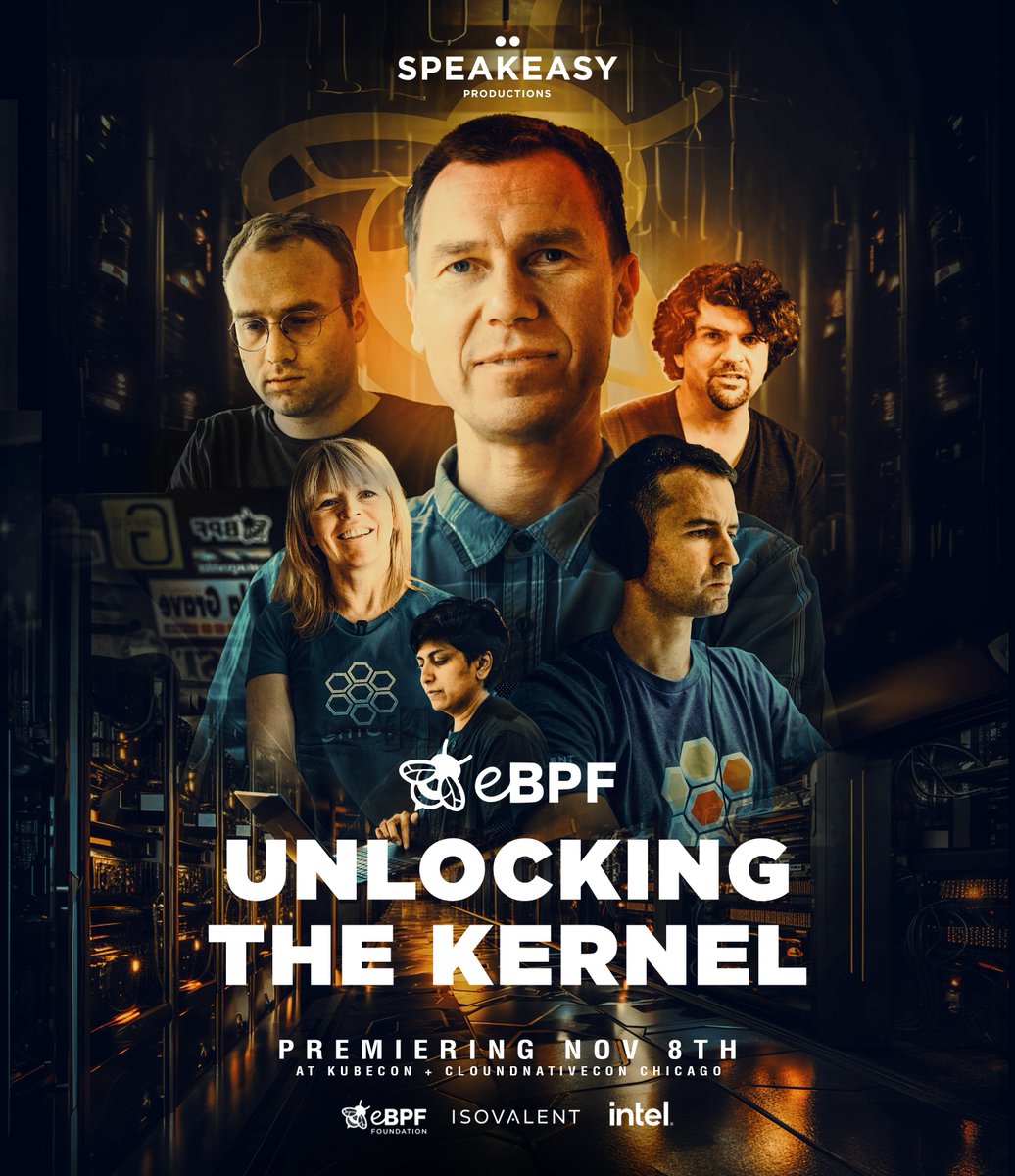 Watch the trailer for the upcoming Unlocking the Kernel doc, premiering at KubeCon on Nov. 8th. Brought to you by @intel @isovalent and @EbpfFoundation. #ebpf #kubecon #unlockingthekernel ebpfdocumentary.com