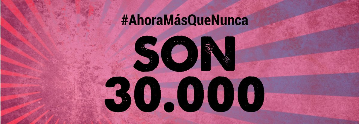 hijos_capital's tweet photo. Son cada nombre que gritamos
Son cada ausencia que tenemos
Son cada foto que llevamos
Son cada abrazo que nos falta 
Son cada historia que recordamos
Son cada lucha que reivindicamos
¡SON 30.000!

#Son30Mil 
#AhoraMásQueNunca https://t.co/TTNHRRce8D