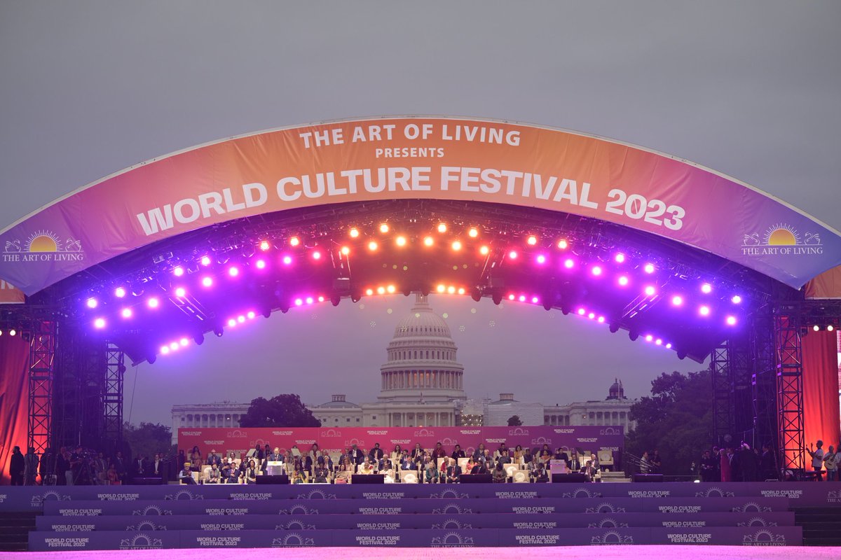 aolnepal's tweet photo. World Culture Festival #WCF2023 is concluded giving very beautiful message - Uniting the World, Uniting the Culture. MORE TO GO 👉️

You can still watch videos of #WCF 👉️https://t.co/4FRuicCA4S

 #WorldCultureFestival #artofliving @SriSri https://t.co/EzWIvdZCwF