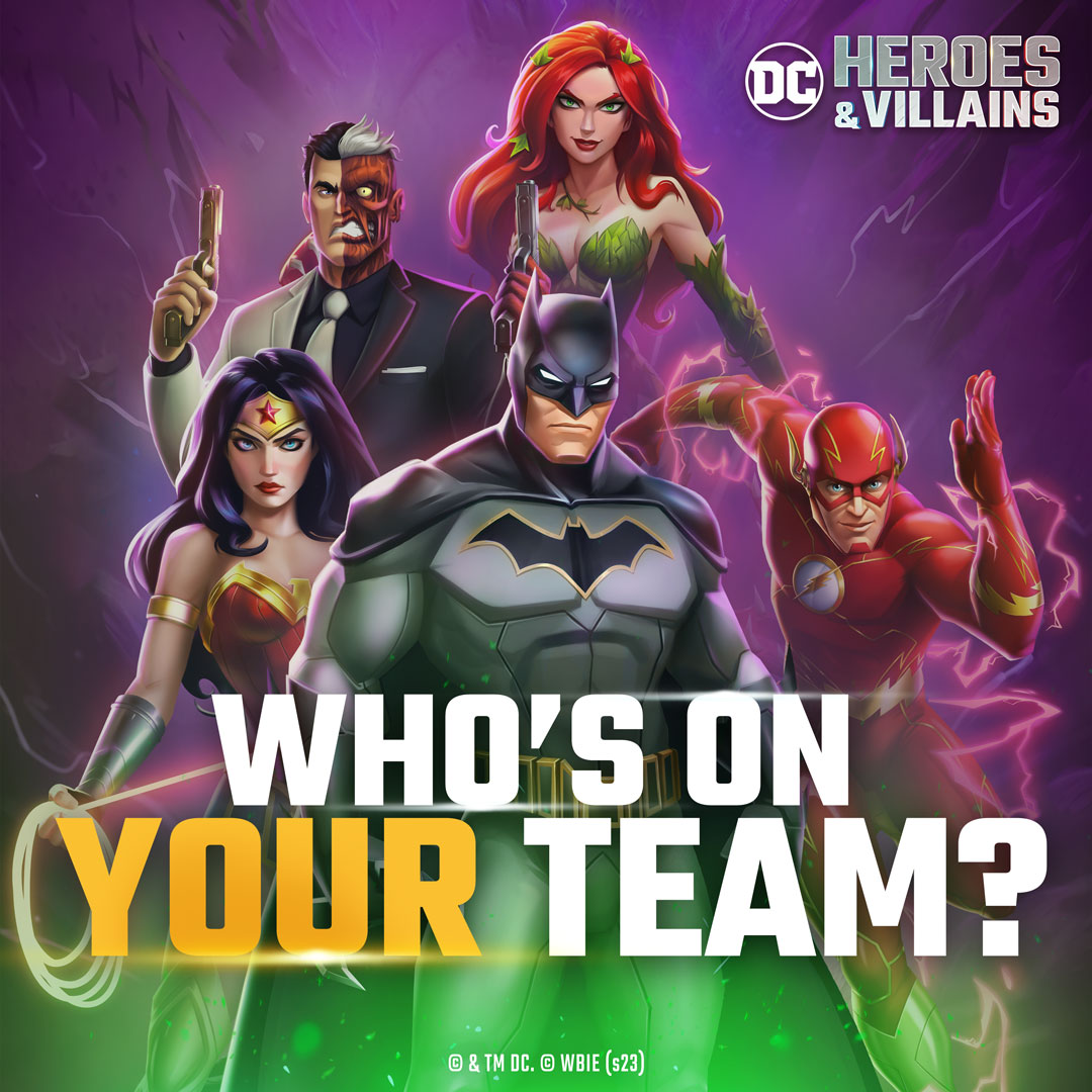 DC Heroes & Villains tweet media