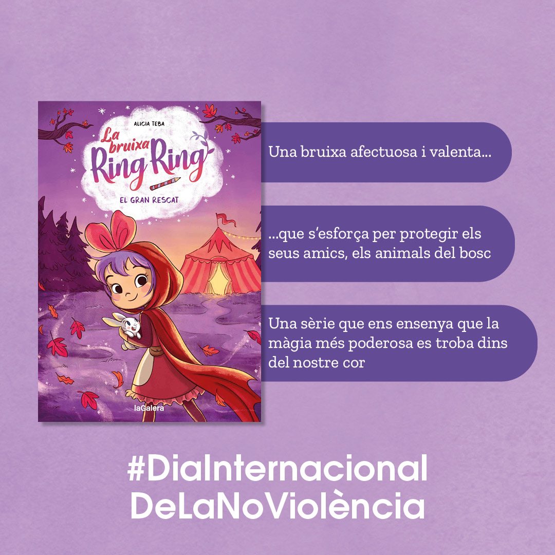 Avui és el Dia Internacional de la No Violència!🌎🤲🏼

📚Recomanem quatre llibres i sèries de per transmetre als primers lectors els valors de convivència, respecte i empatia.☺️

📖Quin altre llibre afegiries a la llista?