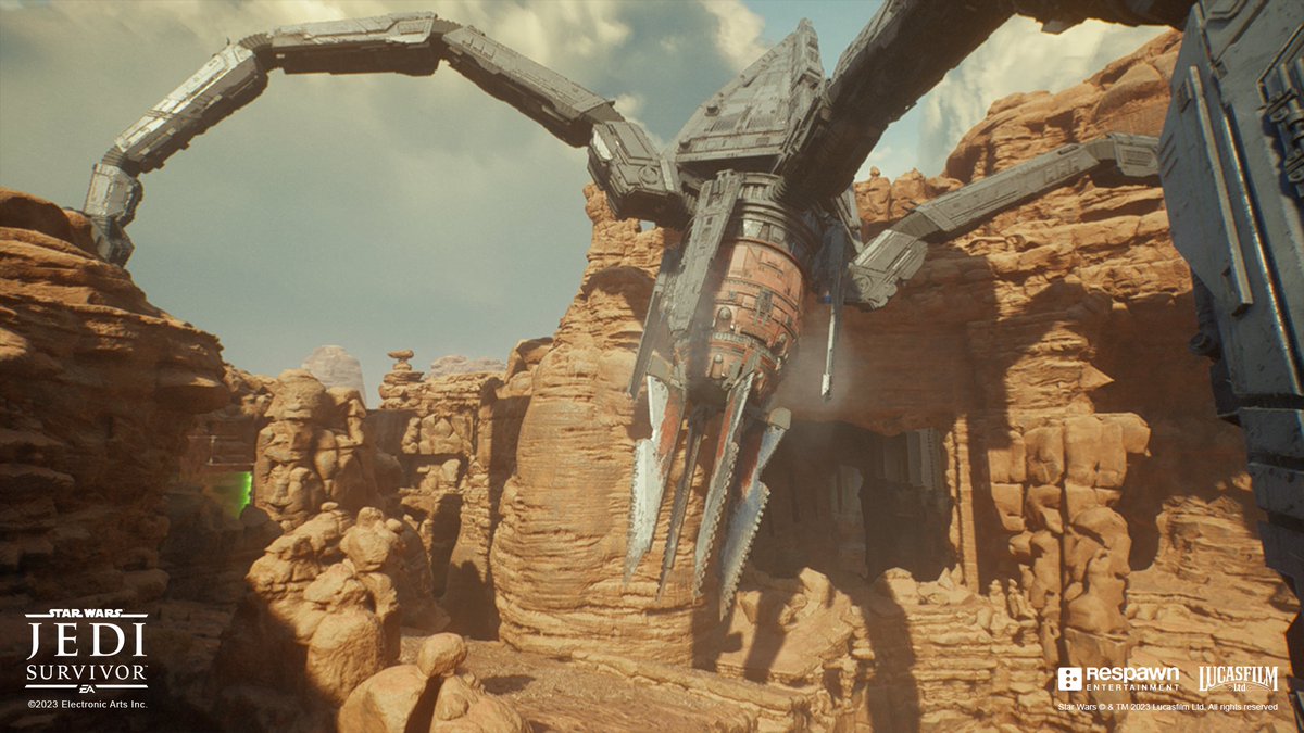 NoGoodMonkey's tweet photo. #Blocktober STAR WARS Jedi: Survivor

Blockout and final versions of locations along the escape route from Jedha's Sanctuary Temple. 🧵5/5

Art by a Dream Team of @JeremyM59154162, @ivannaliitt, and @MrBurgerface.

#JediSurvivor #leveldesign @Respawn https://t.co/0qn2Zu7nkZ