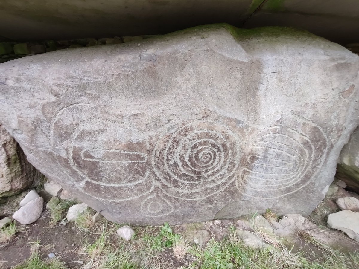El sábado estuve en el valle del Boyne. Visité Newgrange y Knowth, unas construcciones espectaculares más antiguas que las pirámides de Guiza o Stonehenge 😮