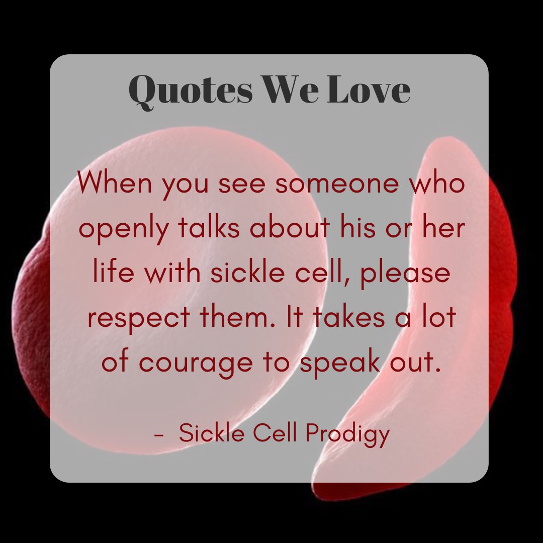This is an appreciation post for every #SickleCellProdigy that shared their story, knowledge, and life with us during #SickleCellAwarenessMonth. 

Also, we admire every warrior and caregiver talking about their life with sickle cell, we appreciate your courage.