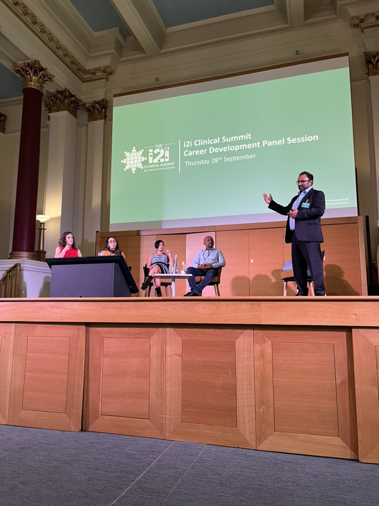 Great day updating clinical knowledge, networking and hearing from inspiring pharmacists at the <a href="/i2iPharmacist/">i2i Network</a> summit in London today!