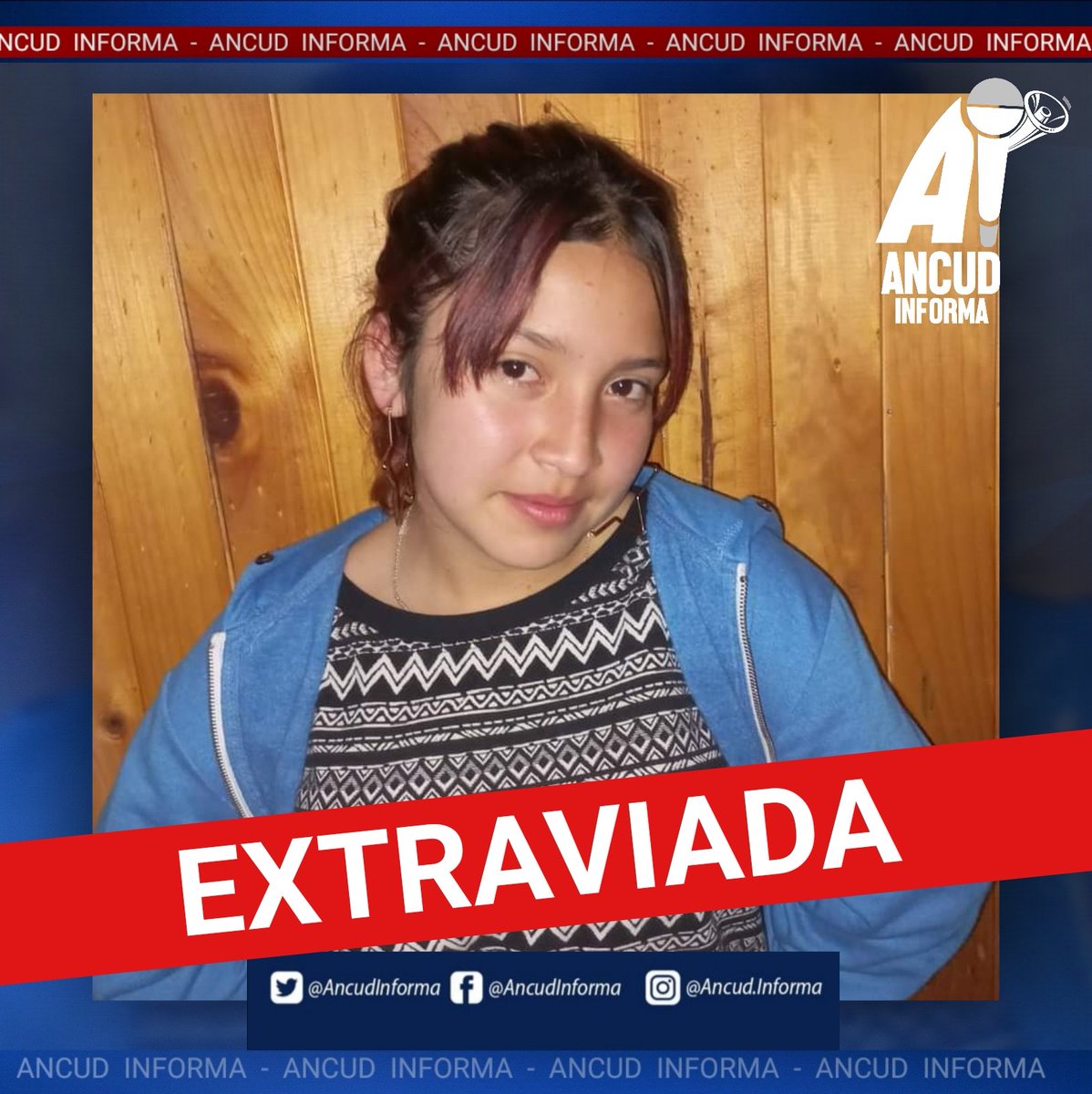 AncudInforma's tweet photo. 🔴#Ancud: Realizan búsqueda de jóven ancuditana Sofía, desaparecida desde hace 2 días, sin tener información de su paradero. 
Cualquier información de su localización realizarla a las policías.
#Chiloé 
AGRADECEMOS SU APOYO PARA COMPARTIR. https://t.co/YF7MB2swT4