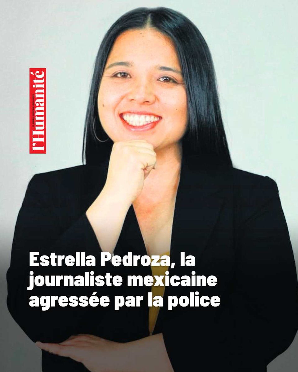 humanite_fr's tweet photo. La journaliste mexicaine Estrella Pedroza a été molestée par une dizaine de policiers dans l’État de Morelos alors qu’elle réalisait son travail.
👉https://t.co/lsApcWhelK https://t.co/HeZUhEr6HF