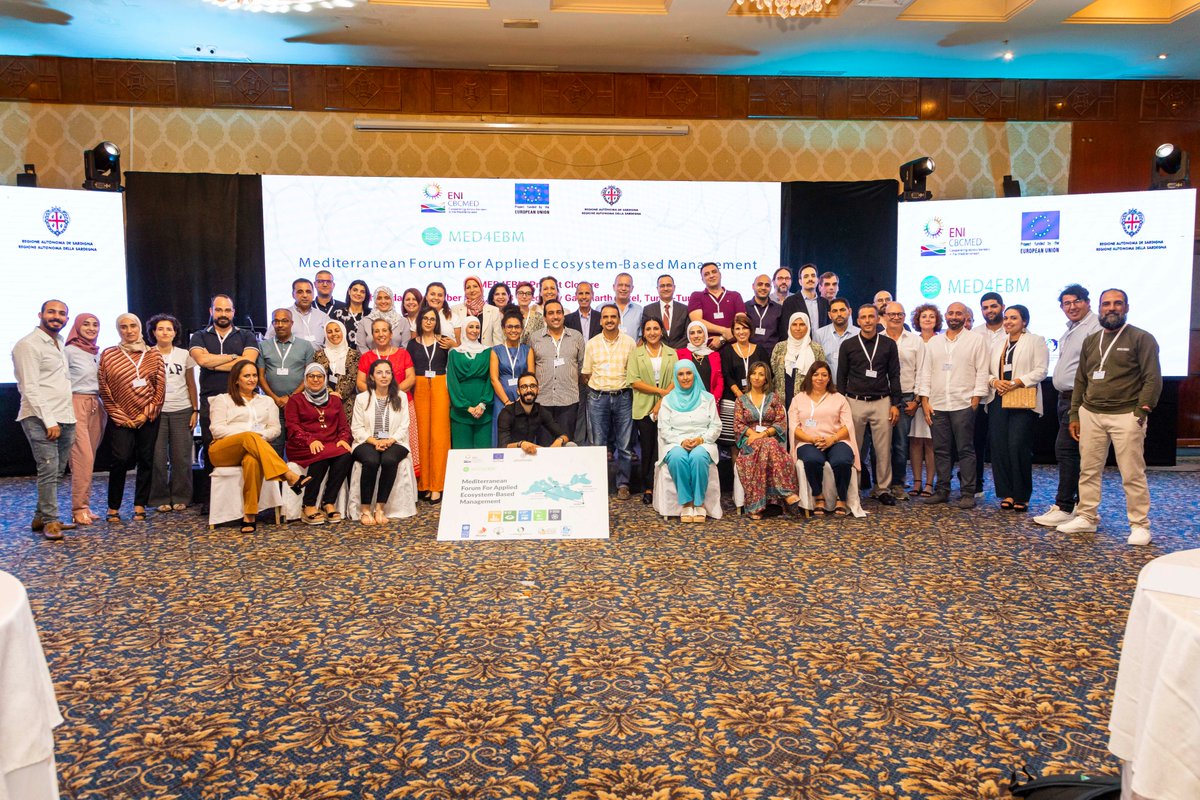 amicidellaterra's tweet image. 🙏 Thanks to our partner @INSTM_TN for hosting the final event of @med4ebm project in Tunis!

🌍 Our commitment to a sustainable, ecosystem based management of lands and resources doesn't stop, now keep working on the Mediterranean Forum!

#MED4EBM #GOMED #Sustainability