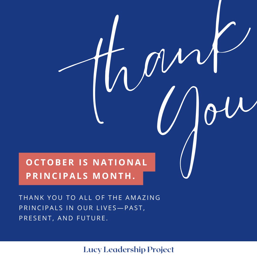 Women Ed Leaders: October is National Principals Month. Let us honor the exceptional principals in our lives. Thank you for going above and beyond! #NationalPrincipalsMonth #Unwrapped #WomenEducators #WomenPrincipals