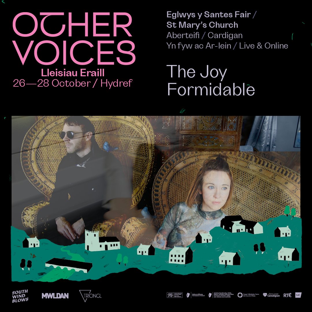joyformidable's tweet photo. Thrilled to be playing an intimate set at @OtherVoicesLive https://t.co/NgKlZ3ZuoG