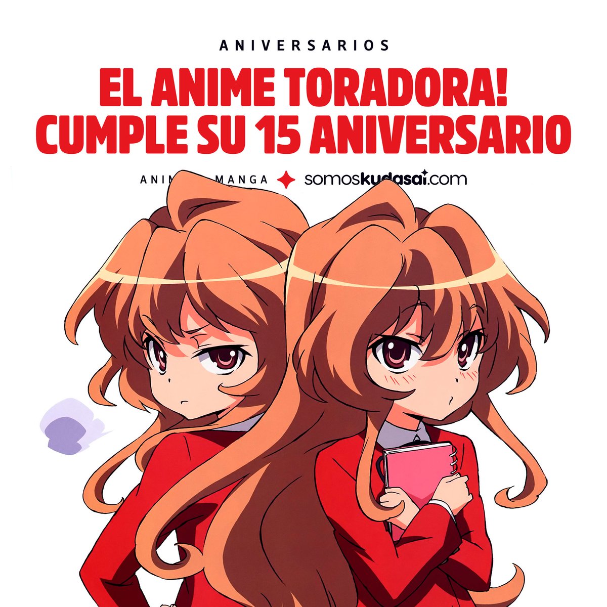 animetrends's tweet photo. Hace quince años se estrenaba en Japón la adaptación al anime de "Toradora!". Amada por unos y odiada por otros, se convirtió en una de las comedias románticas más populares de la industria.
#Toradora https://t.co/UVZccok499