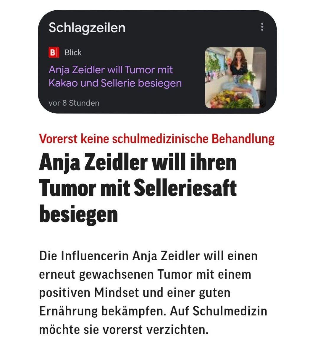 HW_Bestattungen's tweet photo. Anja Zeidler, STARK! Der Tipp mit dem #Selleriesaft könnte direkt von uns kommen 🤝⚰️

#naturheilkunde #homöopathie https://t.co/4qmK5s2RiN