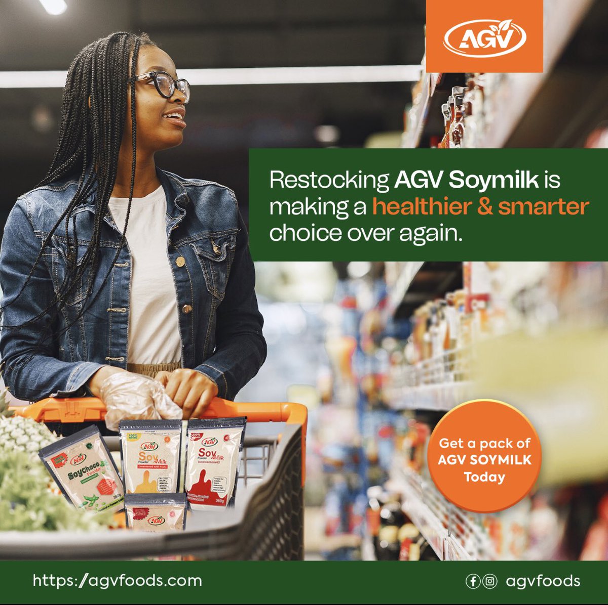 amagzyglobal's tweet photo. Restocking our AGV soy milk supply on this public holiday, because every day is a good day for a latte! ☕🥛 
@agvfoods soy milk is available at any ShopRite nearest to you! ☺️
#SoyMilkLove #agvsoymilk #agv #soymilk #explore #exploremore #october #publicholiday Mercy At 22 https://t.co/4FxTrOH8RD