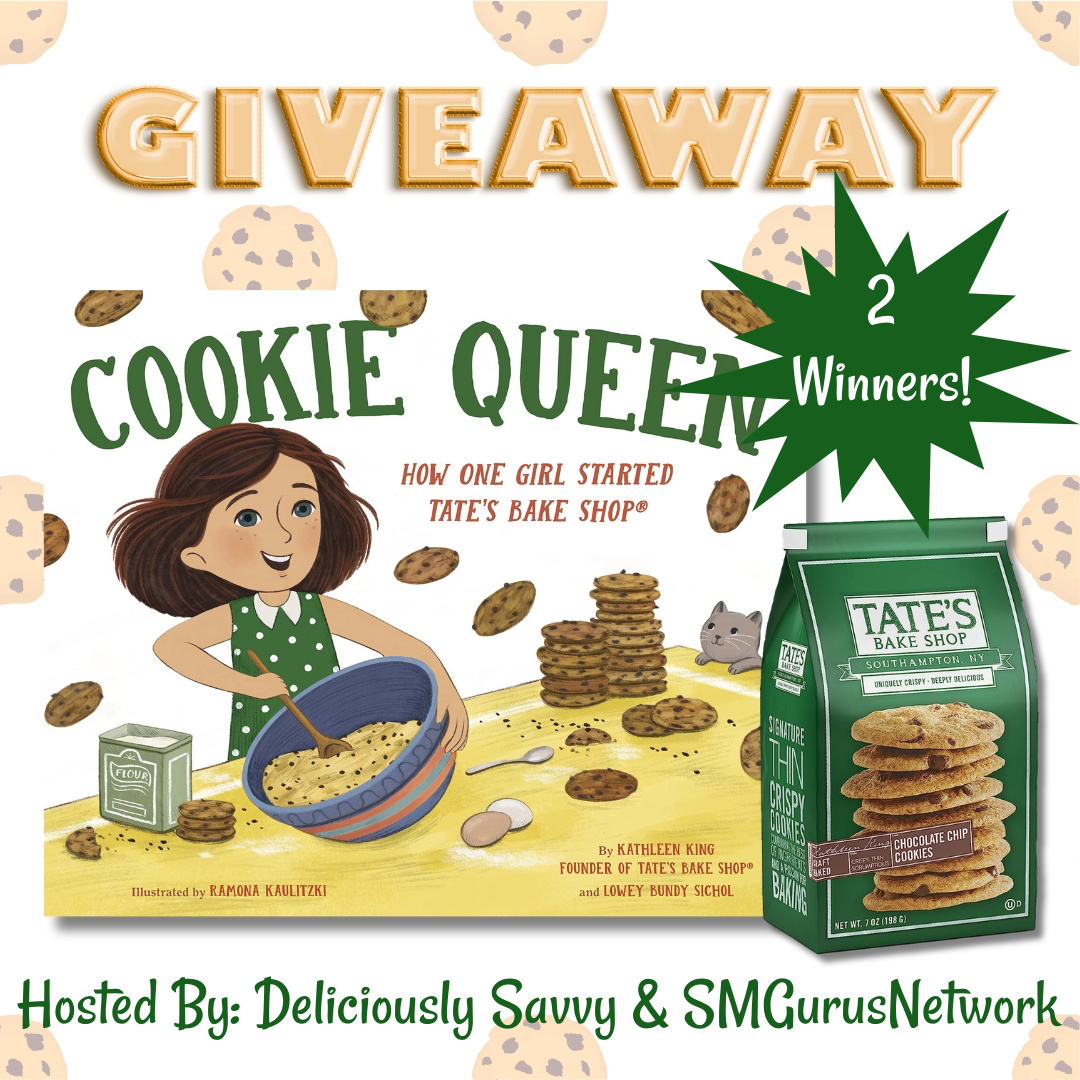 DeliciouslySavv's tweet image. 🎉NEW Giveaway Alert🎉Enter To Win The Cookie Queen: How One Girl Started Tate&apos;s Bake Shop Book &amp;amp; Cookies #Giveaway! (2 Winners ~ Ends 11/02) #2023SMGNFallGiftGuide🍂

Enter Today &amp;amp; Good Luck
👉deliciouslysavvy.com/cookie-queen-h… via @deliciouslysavv