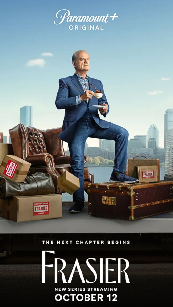 Paramount+'s upcoming sequel to the Emmy-winning comedy series ‘Frasier’ debuts Oct. 12 bit.ly/3PXGpAP